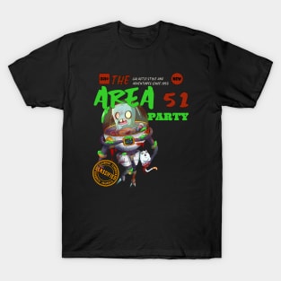 Sci-Fi Fan Party Monster Space Alien T-Shirt